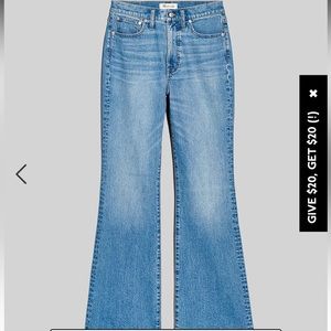 Madewell Perfect Vintage Flare Jean